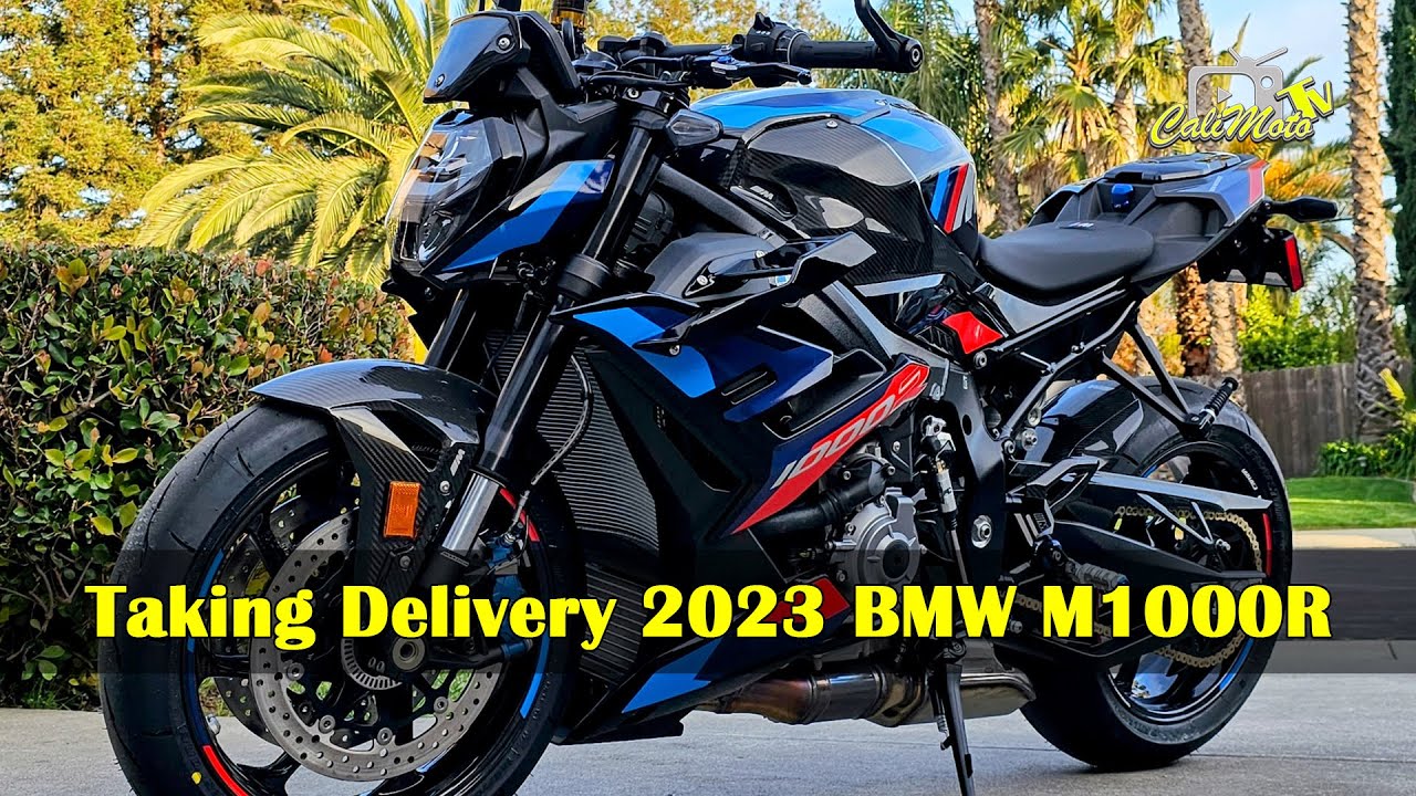 Taking Delivery of the New 2023 BMW M1000R Competition