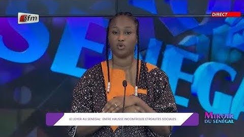 🚨🚨TFM LIVE : Miroir du Sénégal - 16 Juillet 2025 - Pr :  Hafsa / Thème: "Le loyer au Sénégal...