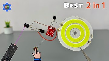 Best TTP223 Project | Touch + Remote  (2 in 1) Smart Switch