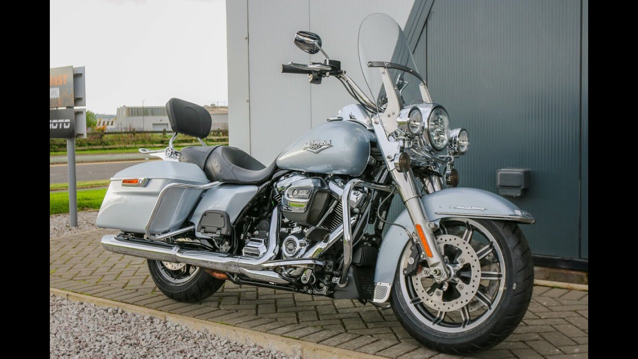 2019 HarleyDavidson FLHR Road King in Barracuda Silver YouTube