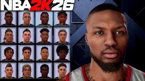 Damian Lillard NBA 2K26 Face Creation! 🔥 BEST & MOST Realistic Build Tutorial