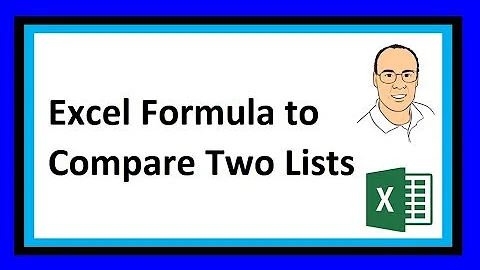 Excel Formula to Compare Two Lists - Excel Magic Trick 1596. Is Item in List?