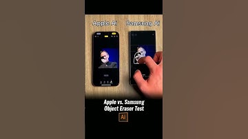 Apple vs. Samsung: Object Eraser Test #applevssamsung #shortsfeed