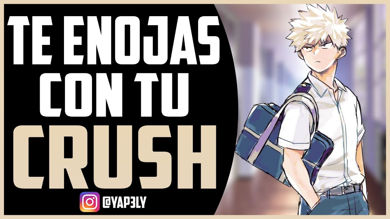 Te enojas con TU CRUSH 😱 | Roleplay Español | ASMR Bakugou