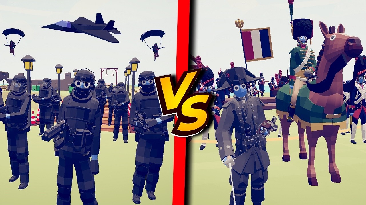 Moderne französische Armee gegen napoleonische französische Armee | TABS