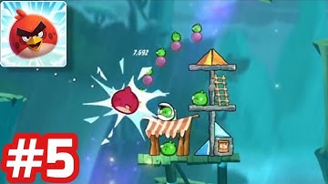 Angry Birds 2 - Gameplay Walkthrough - Part 5 (Level 41 - 50) iOS/Android