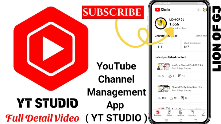 how to use yt studio | ytstudio app full details | Yt studio kaise use kare | yt studio all settings