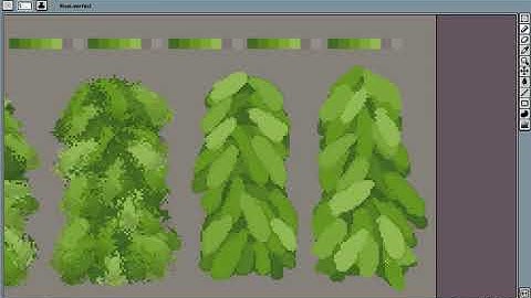 PixelArt | Tree | Time Lapse