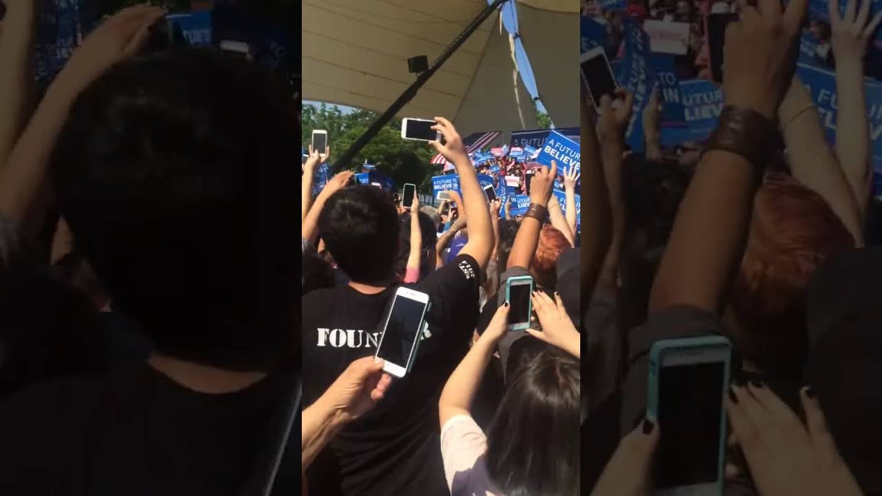 Bernie Sanders Rally 2016 in Stockton CA