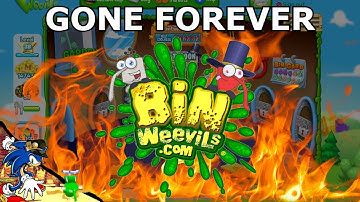 You can no longer play Bin Weevils