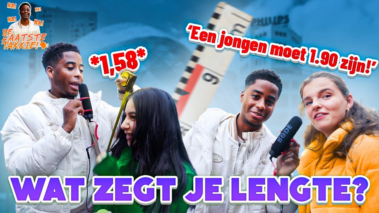 WAT ZEGT JE LENGTE?! 🤯📏| DeLaatsteTakkie!🗣️| #4 Eindhoven