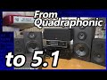 From q8 quadraphonic 8tracks to 51 surround sound
