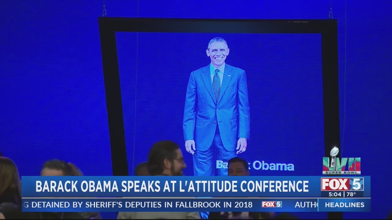 Barack Obama Speaks At L'Attitude Conference YouTube