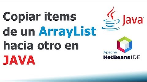 Copiar elementos de un ArrayList hacia otro en JAVA