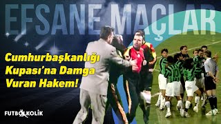 Galatasaray - Kocaelispor 1996 - 97 Hurbaşkanlığı Kupasına Damga Vuran Hakem