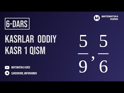 Video: Aktuar Matematikasi Nimani O'rganadi