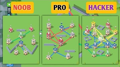 (106) Noob vs pro vs hacker || Conquer the tower takeover Level171 to 180 || Bsyn Gaming