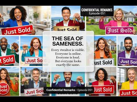 Video thumbnail for The Sea of Sameness in Real Estate: Why standing out now means offering clarity, choice and control..