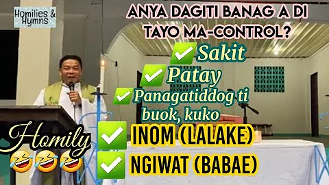 AGISUPOT PAY KANO 🤣 | Funny Ilocano Homily | Fr. Rufo Abaya