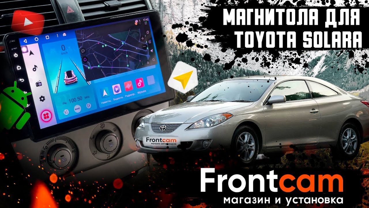 Штатная магнитола Toyota Camry Solara 2 на ANDROID