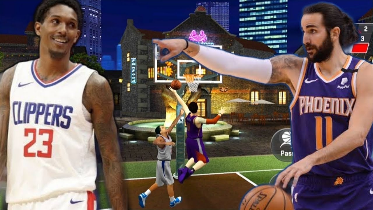 RUBIO VS WILLIAMS(1 V 1) nba 2k blacktop