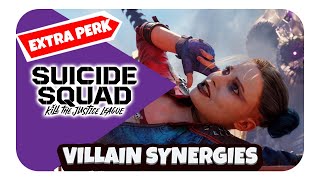 Villain Synergies Explain\Extra Perks Suicide Squad: Kill the Justice League