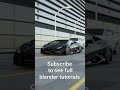 Want to learn 3d modeling in blender? Then subscribe and like the video!