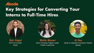 Key Strategies for Converting Your Interns to Full-Time Hires