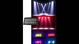 300W LED Beam&Strobe RGBW 4in1 48 Zone Strobe Light DMX512 Super Bright Dj Wash Bar Stage Lighting