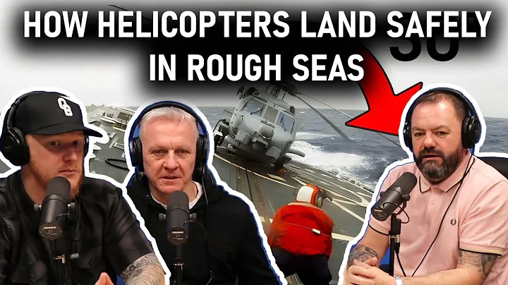 How Helicopters Land in Rough Seas REACTION | OFFICE BLOKES REACT!!