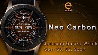 Neo Carbon - Samsung Galaxy Watch, Gear S3, S2, Sport screenshot 2