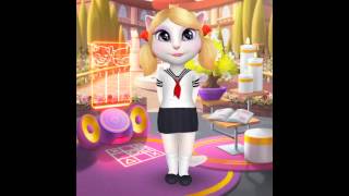 [My Talking Angela] I Am From The🇺🇸USA‼️😃Back To School‼️📓📚📖✏️