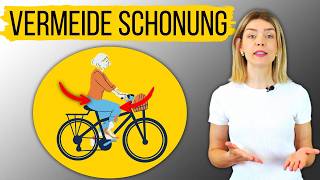 Hör auf, deine Gelenke zu schonen! (Warum Radfahren bei Arthrose hilft)