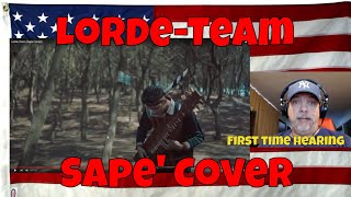 Lorde-Team (Sape' Cover) - First Time - REACTION - beautiful video and music