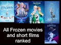 All Frozen movies and short films ranked