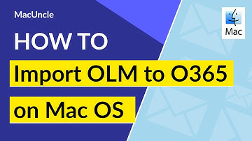 How to Import OLM to Office 365 for Mac OS?| Transfer all OLM files to Office 365