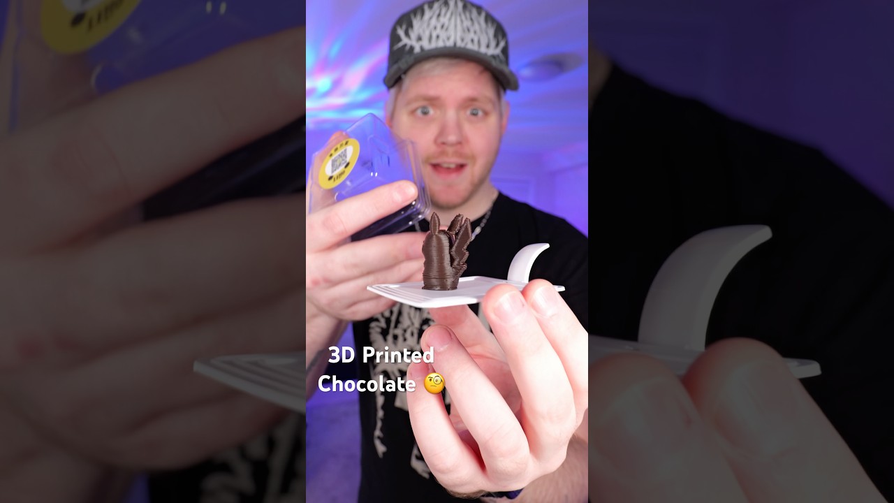 Chocolate 3D Printing?! 🍫