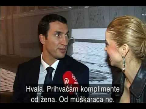 Video: Vladimir Kličko Sa Suprugom: Fotografija