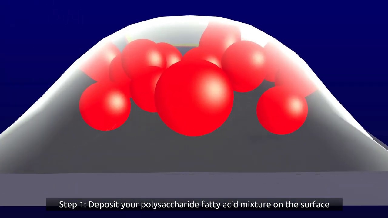 How to prepare multilayered coating in a single step