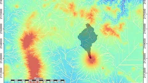 How to obtain a Basin and Channel Network from a No-sinks DEM in SAGA GIS and QGIS – Tutorial