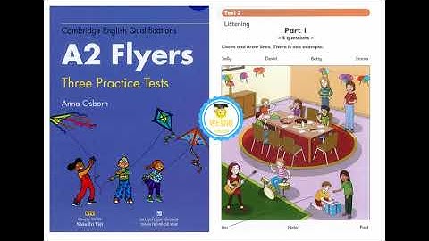 A2 Flyers COLLINS TEST 2 (Format 2018) - Listening TEST 2