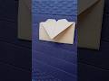 Heart envelope 💌 #diy #craft #art #trending #shorts #youtubeshorts #subscribe #viral #tutorial#reels