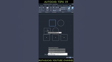 AutoCAD Tips 19 Change Copy Base Point #Shorts