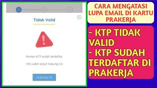 KTP SUDAH TERDAFTAR DI KARTU PRAKERJA BERIKUT SOLUSINYA