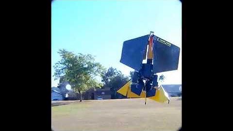 THRUST VECTORING Baro Assisted Efficiency Test - MonoPhan Thrust Vectoring Technology