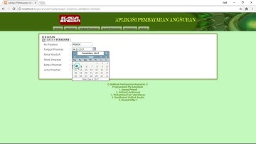 TUGAS WEB PROGRAMMING - Aplikasi Pembayaran Angsuran