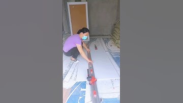 Long tile cutting techniques- Good tools and machinery make work easy