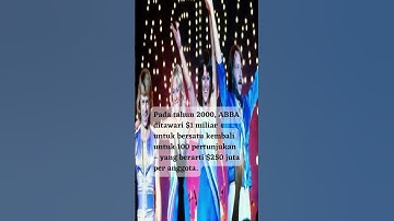 Thumbnail of Fakta! Bubarnya Grup Band Pop ABBA #subscribe #shorts