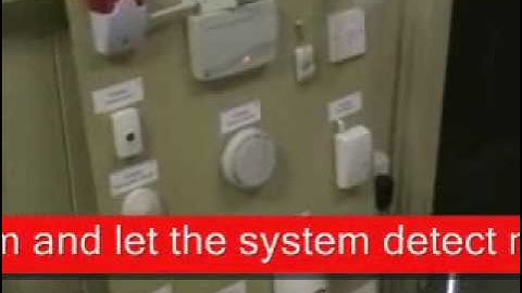 GSM Wireless home alarm system with Fire & Gas detection video