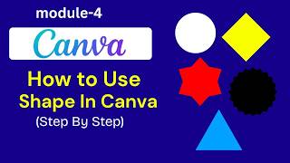 Canva Tutorial for Beginners - Making your custom shapes in Canva for Free